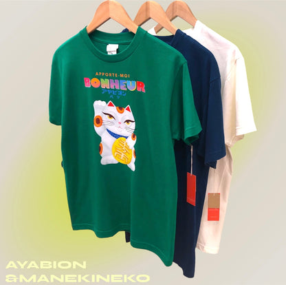 AYABION Original T-Shirt【Manekineko】S/M/L